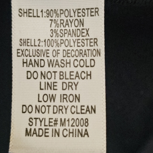 Faith and‎ Joy by Monteau Beaded Lightweight Sweatshirt Small Blue - Picture 8 of 8